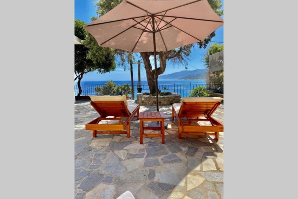 Πέτρινη Αυλή, Αρμενιστης Ικαρια Villa อาร์เมนิสทิส ภายนอก รูปภาพ